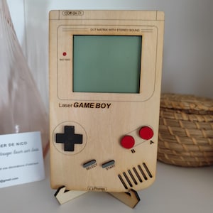 Console Game Boy Bois / Game Boy Console Wood