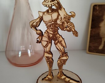 Sir Daniel Fortesque Medievil Gravure Bois