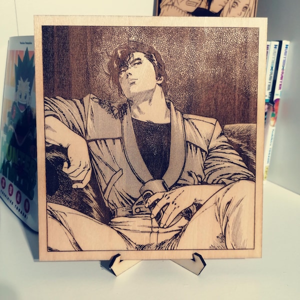 City hunter - Nicky Larson Manga Gravure Bois