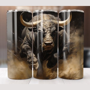 3D Tumbler Wrap for Men, 20 oz Raging Bull Mans Cup, Rodeo Tumbler Design, Tumbler PNG , funny tumbler, sarcastic tumbler