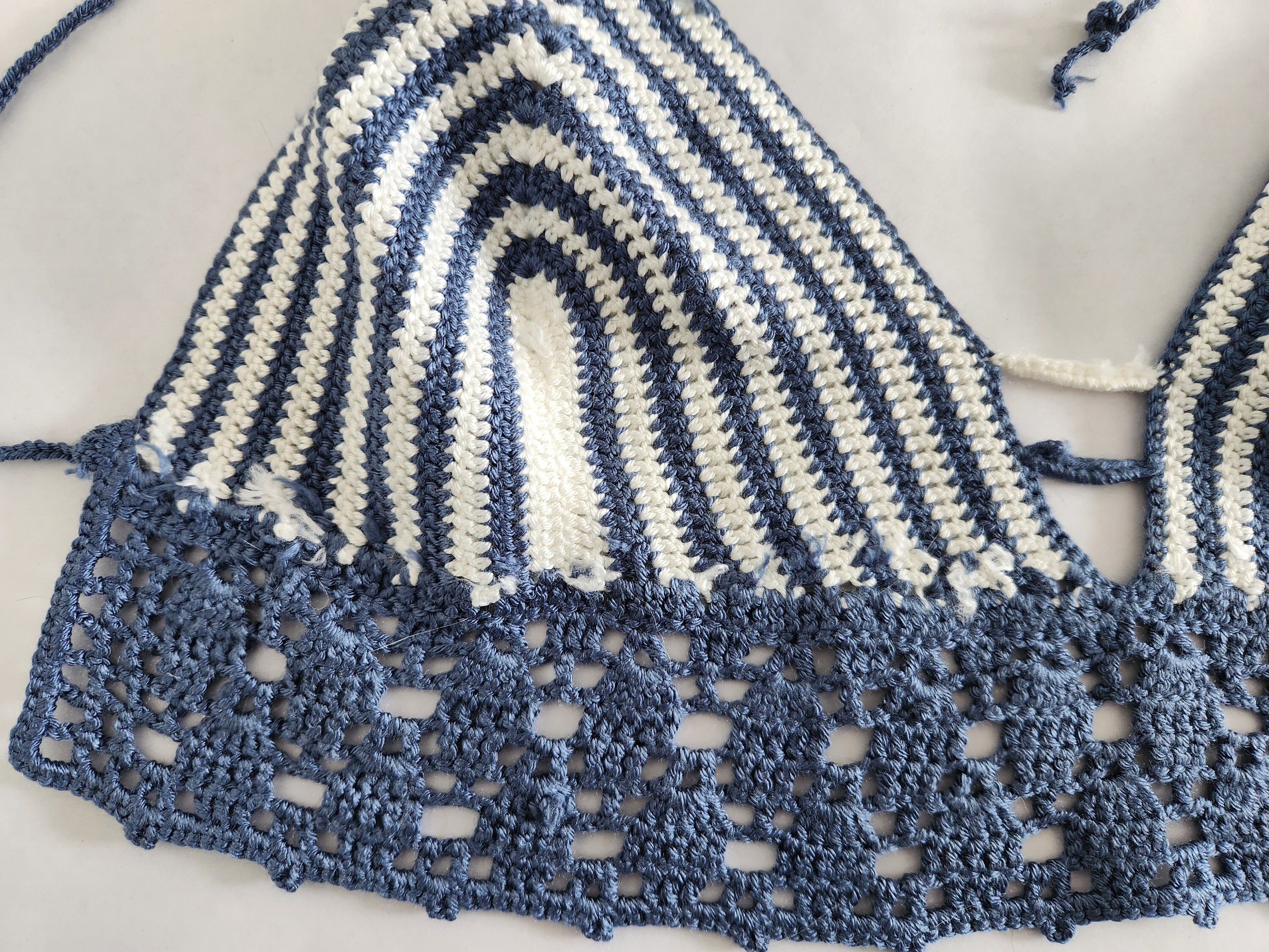 トップス EAPHI HAND CROCHET KNIT BUSTIER PATTERN for Crochet Corset Top, Crochet Halter Top, Crochet