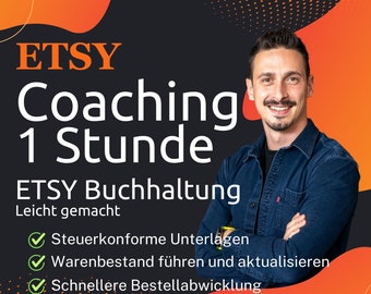 Etsy Buchhaltung leichtgemacht | Buchführung leicht gemacht | Buchhaltung für Etsy Verkäufer | Dokumente für den Steuerberater