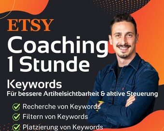 Keywordrecherche für deine Artikel | Etsy Coaching | dein Weg zu langfristigem Erfolg | finde richtige Keywords | Kaufverhalten verstehen