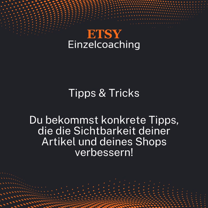 Vermittlung von Tipps für eine höhere Shop- und Artikelsichtbarkeit. Die höhere Sichtbarkeit führt zu höheren Absatzzahlen.