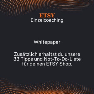 Unsere Whitepaper sind mit Abschluss des Kaufes als Download verfügbar. 33 Tipps und die Not-To-Do-Liste beinhalten wesentliche Erfolgsfaktoren.