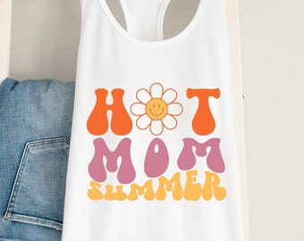 Hot Mom Summer SVG | Hot Mom SVG | Hot Mom Summer T shirt | Hot Girl Summer T Shirt