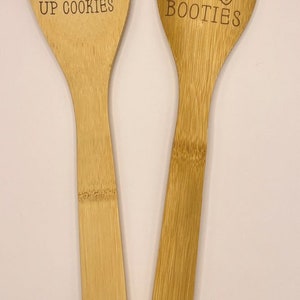 Benutzerdefinierte Laser gravierte Holz Löffel für Aufpeitschung - Aufschlaglöffel