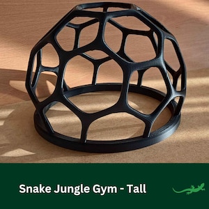 Snake Jungle Gym - TALL, Reptile Climbing Frame, Climber Enrichment for chameleon, python, boa, kingsnake, cornsnake, Gift for Snake Lover