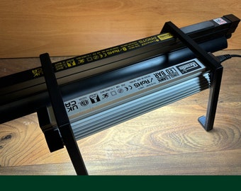 DOUBLE Arcadia UV Light Stand for lumenize, Pro T5 & Jungle Dawn, Reptile Plant light riser, Raiser for Vivarium and Terrarium Lights