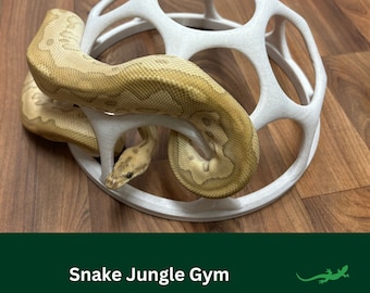 Snake Jungle Gym, Reptile Climbing Frame, Climber Enrichment for chameleon, python, boa, kingsnake, cornsnake, Perfect Gift for Snake Lover