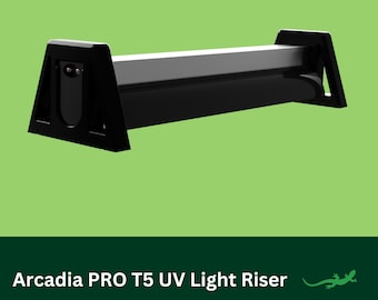 Arcadia UV Light Riser, Reptile Plant light height extender, Raiser for Arcadia Vivarium and Terrarium Lights