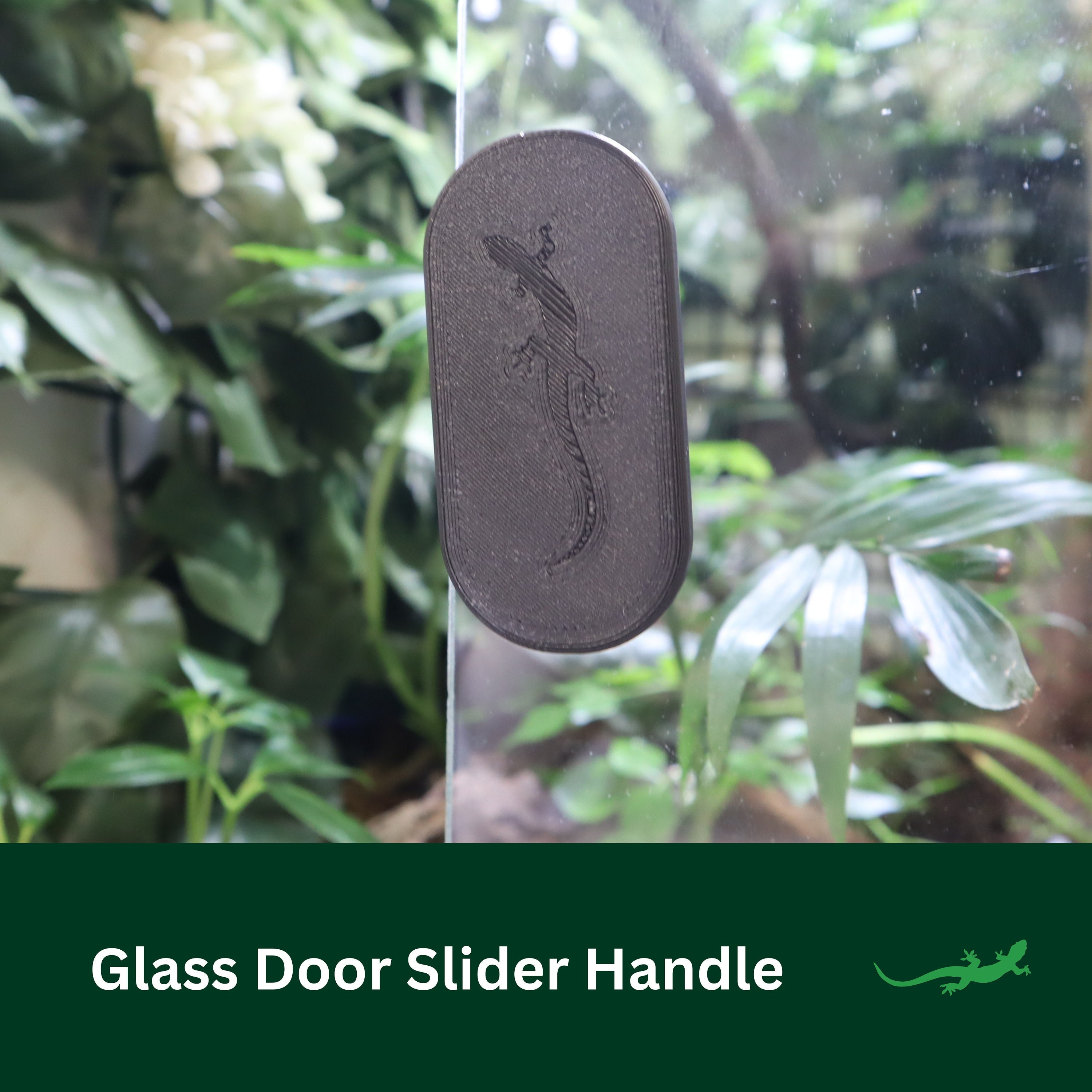 Glass Handle Slider Vivarium Accessory Glass Terrarium Sliding Holder Gift for Reptile Lover Handle for Animal Enclosures Etsy