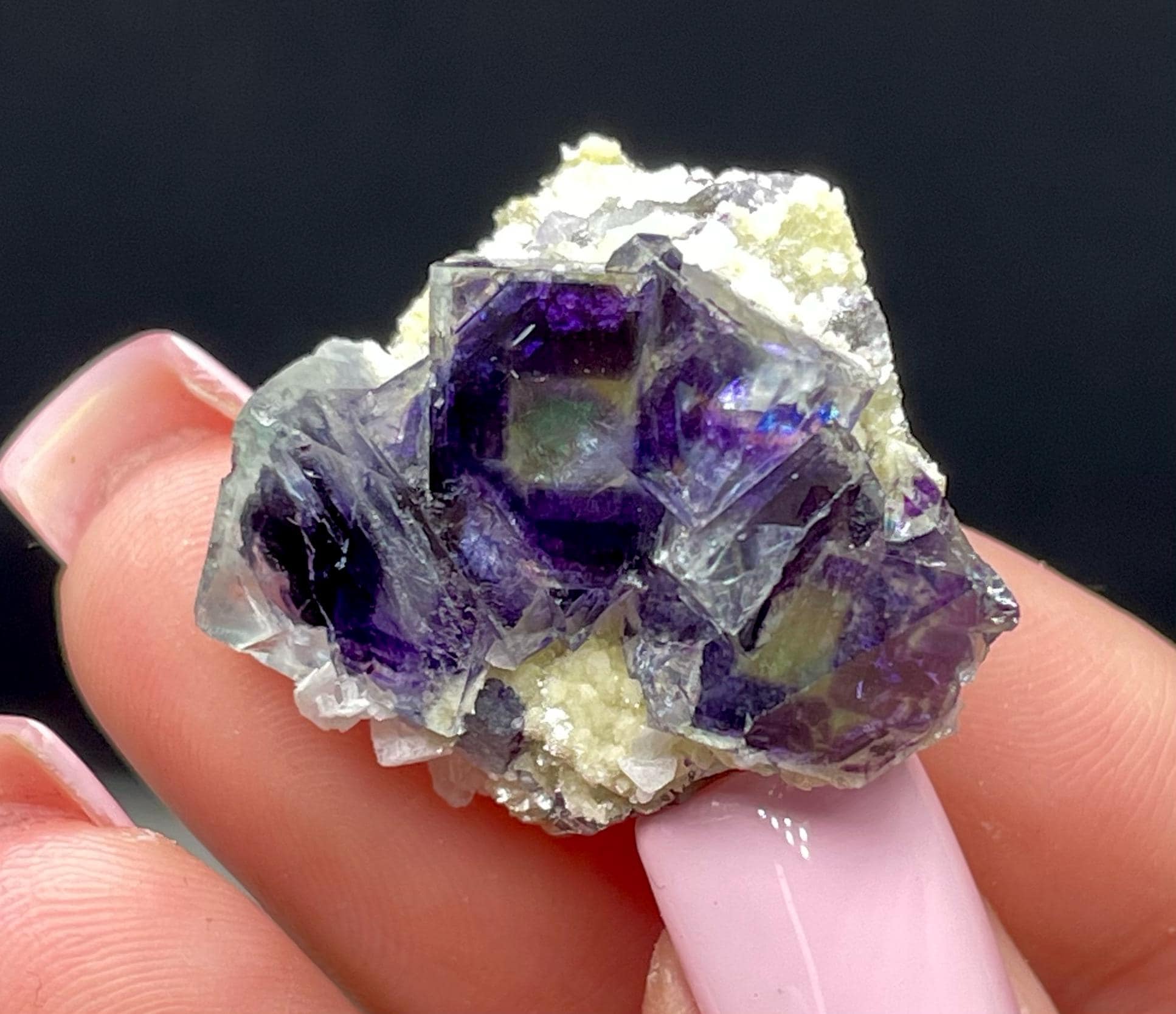 Alien eye fluorite - Etsy 日本