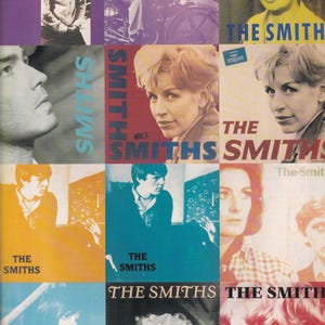 Póster vintage original en miniatura o recorte de revista: collage de singles de The Smiths