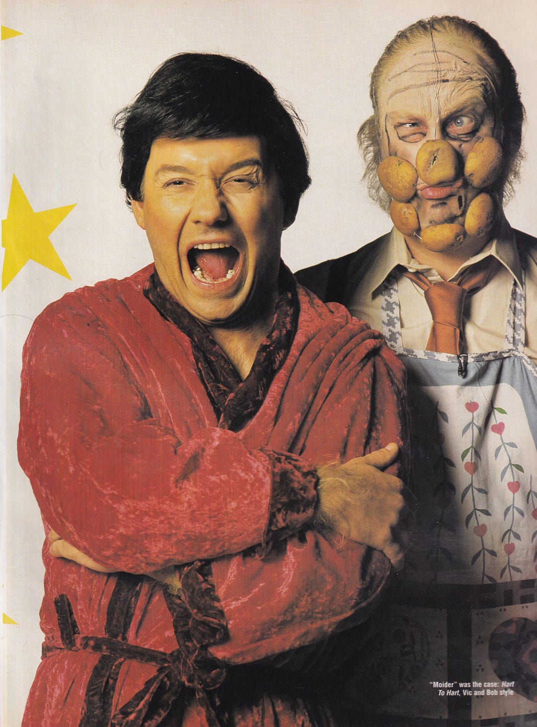 Original Vintage Mini Poster / Magazine Clipping - Vic Reeves & Bob ...