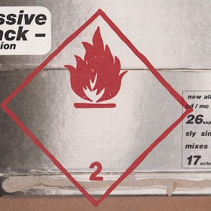 Original Vintage Mini Poster / Magazine Clipping - Massive Attack - Protection