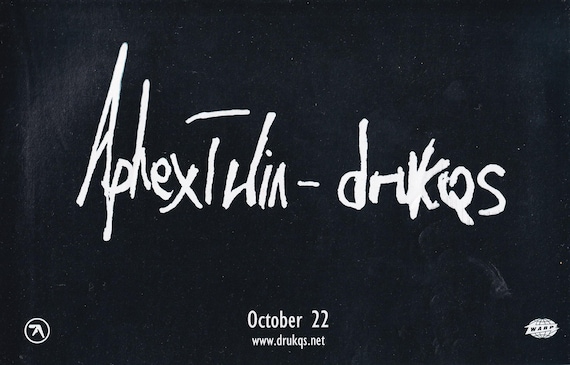 Original Vintage Mini Poster / Magazine Clipping - Aphex Twin