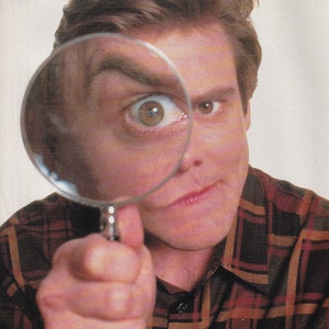 Originele vintage miniposter/knipsel uit tijdschrift - Jim Carrey (fotoshoot 1994)