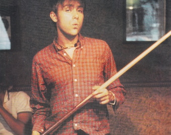 Original Vintage Mini Poster / Magazine Clipping - Blur's Damon Albarn (1994 Photo Shoot)