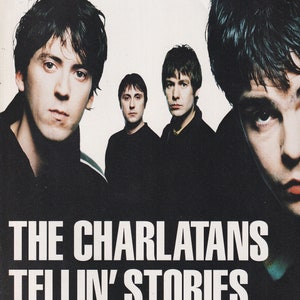 Original Vintage Mini Poster / Magazine Clipping - The Charlatans - Tellin&#39; Stories