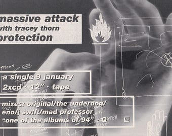 Massive Attack Mezzanine Poster for sale | eBay