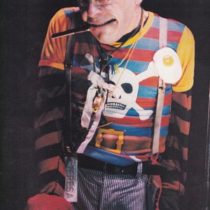 Original Vintage Mini Poster / Magazine Clipping - Ian Dury, London, 1970s