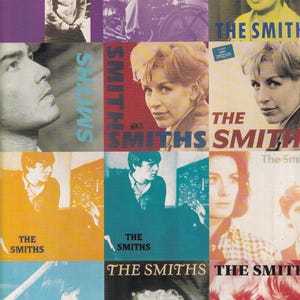 Mini póster vintage original/recorte de revista: The Smiths - Collage de sencillos