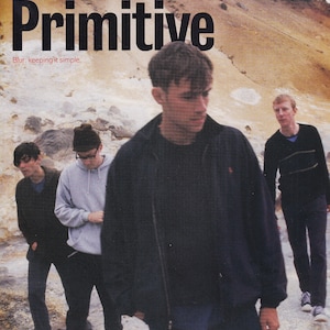 Póster vintage original en miniatura o recorte de revista: Blur (sesión fotográfica de 1997)