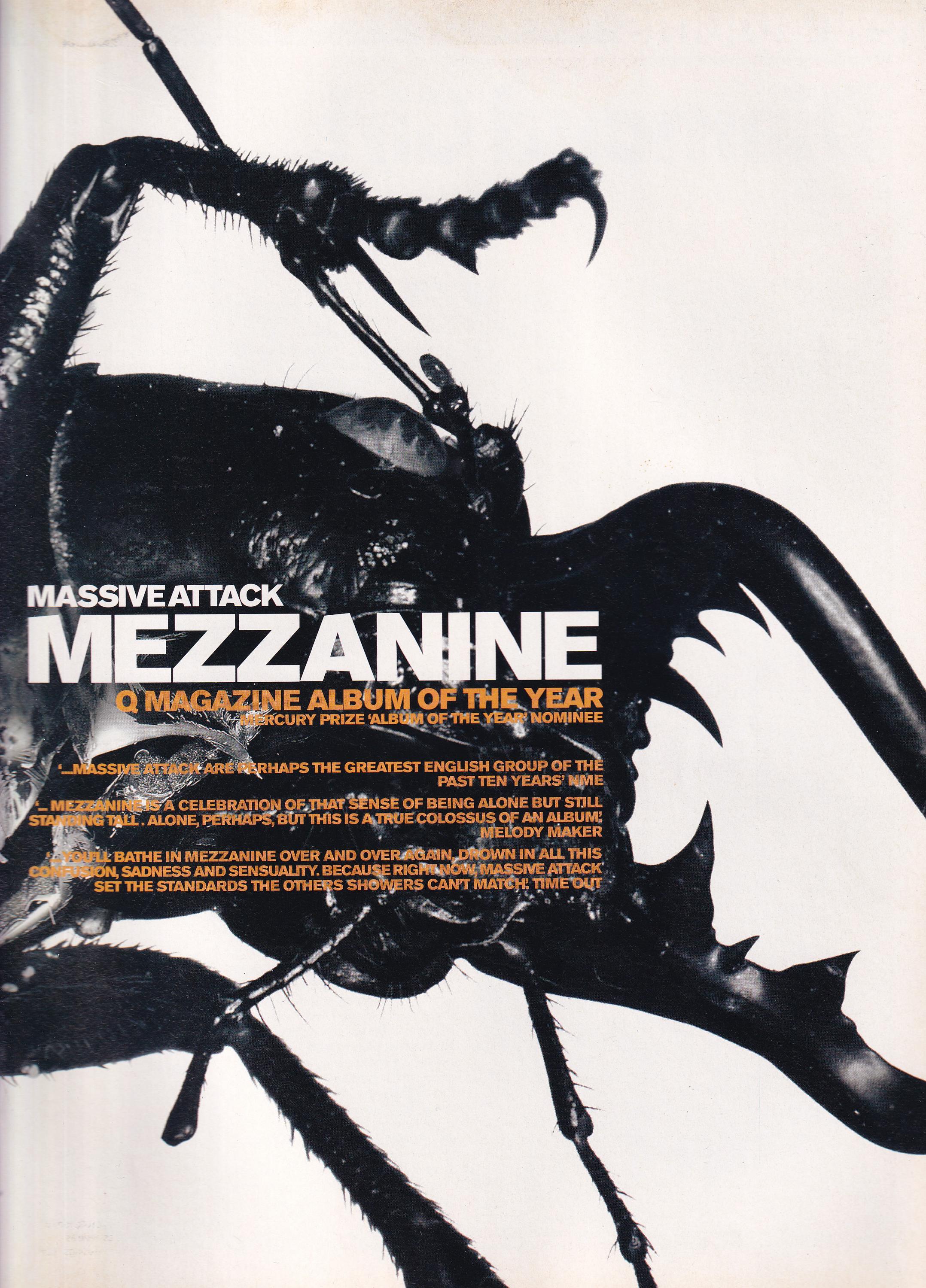 Massive attack mezzanine poster - Etsy 日本