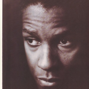 Original Vintage Mini Poster / Zeitschriftenausschnitt - Denzel Washington (Anfang 1990s)