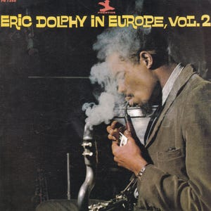 Original Vintage Mini Poster / Magazine Clipping - Eric Dolphy In Europe, Vol. 2