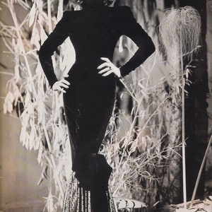 Original Vintage Mini Poster / Magazine Clipping - Marlene Dietrich (1930s)