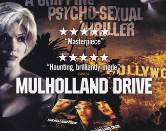Original Vintage Mini Poster / Magazine Clipping - Mulholland
