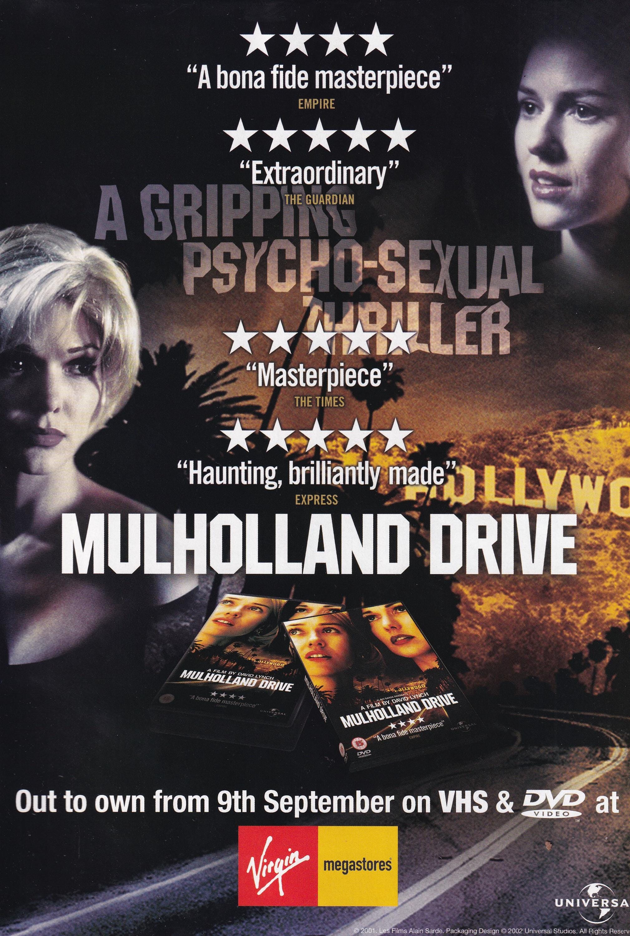 Original Vintage Mini Poster / Magazine Clipping - Mulholland