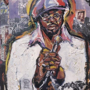 Original Vintage Mini Poster / Magazine Clipping - Curtis Mayfield