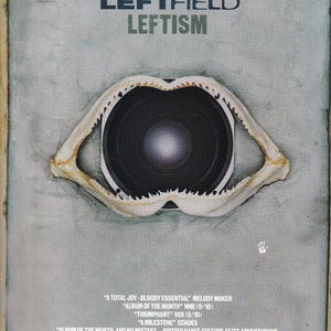 Original Vintage Mini Poster / Magazine Clipping - Leftfield - Leftism