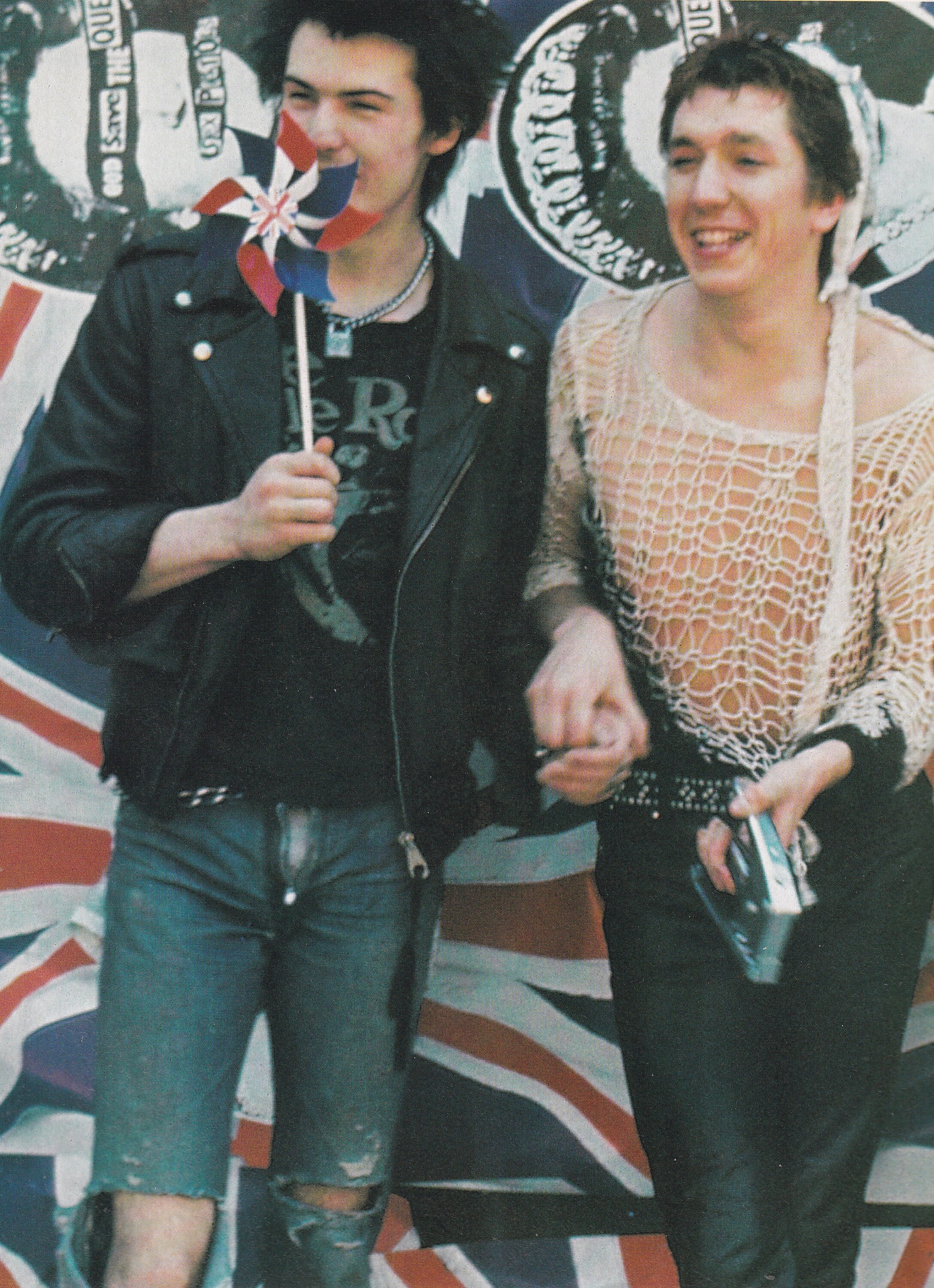 Original Vintage Mini Poster / Magazine Clipping - the Sex Pistols