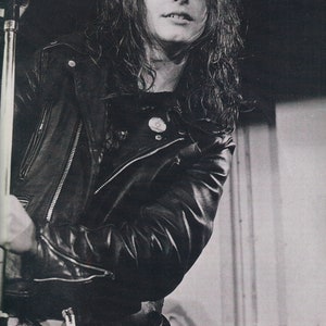 Original Vintage Mini Poster / Magazine Clipping - Ari Up (The Slits), The Vortex, London, 1977
