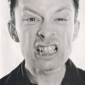 Mini poster originale d'epoca / ritaglio di rivista - Thom Yorke (Radiohead), 1997