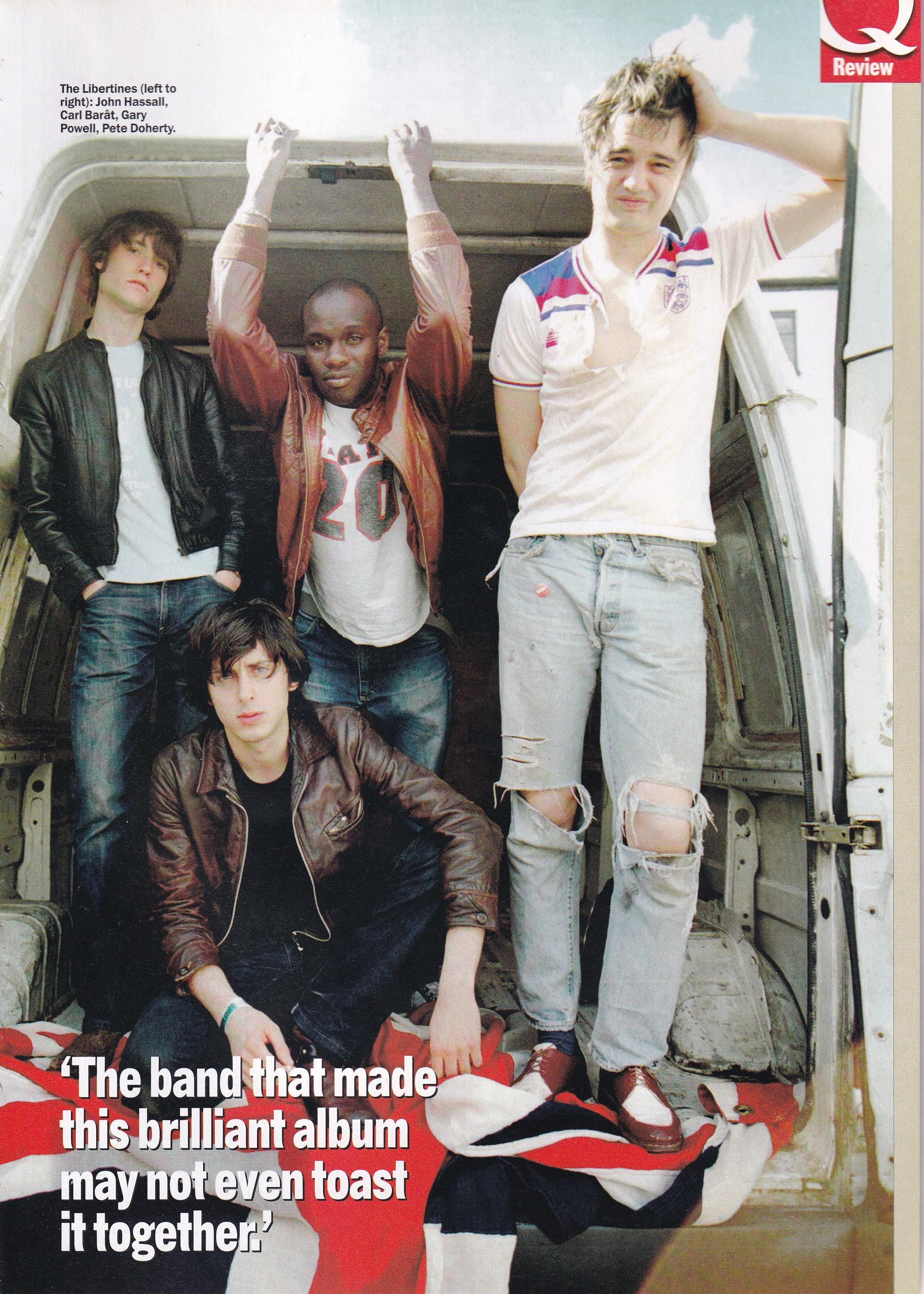 THE LIBERTINES the sign magazineポスター オリジナルヴィンテージミニポスター / 雑誌切り抜き - ザ