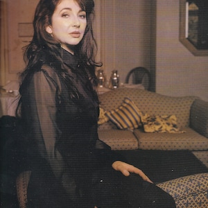 Póster vintage original en miniatura o recorte de revista: Kate Bush, At Home, 1993