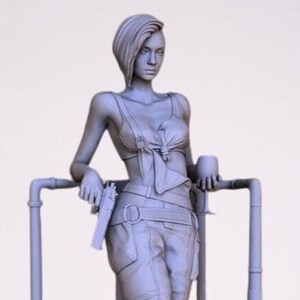 Judy Alvarez SFW, NSFW 3D Print STL File - Cyberpunk 2077 Character Collectible