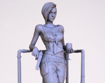 Judy Alvarez SFW, NSFW 3D Print STL File - Cyberpunk 2077 Character Collectible