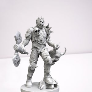 Orc Soldier Enforcer 3D Print STL File
