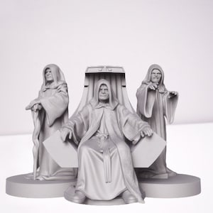 Star Wars - The Dark Side Rises - Emperor Palpatine 3D Print STL File