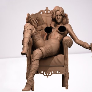 The Witch - Yennefer of Vengerberg NSFW 3D Printable STL File