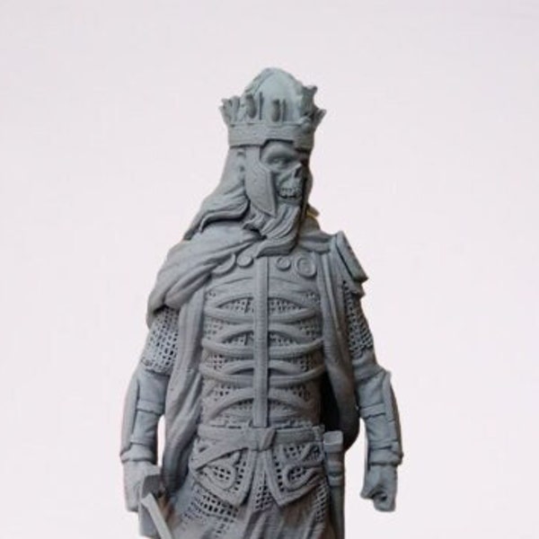 Lord of the Rings King of the Dead STL File - 3D Printable Model