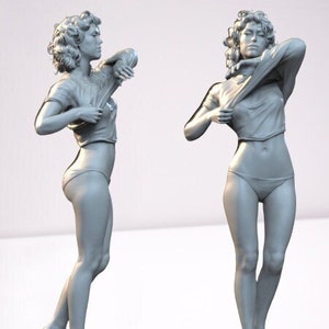 Ellen Ripley 3D Print STL File - Iconic Sci-Fi Heroine Sculpture 3d File