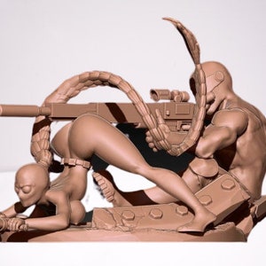 Crack Shot NSFW 3D Print - High Quality STL File for Your 3D Printer