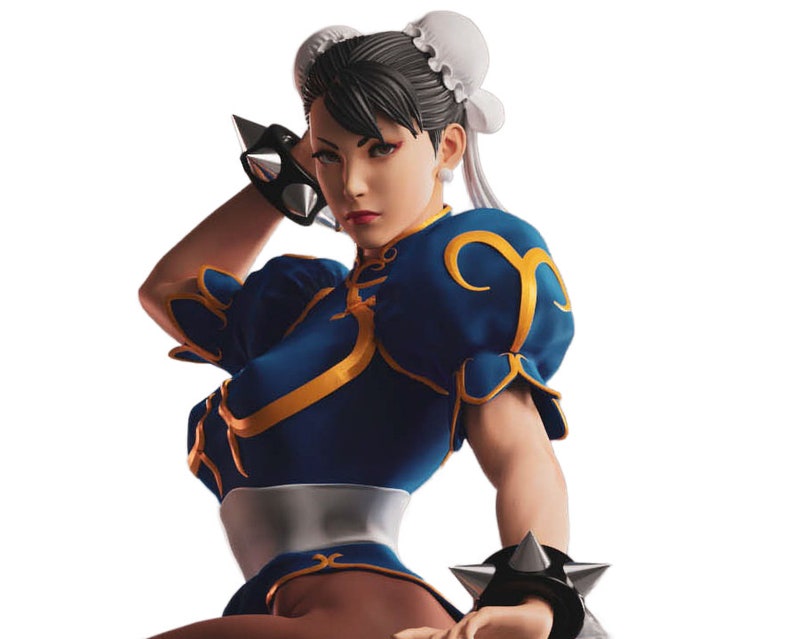 Chun-li Character 3D Print STL File: Bring Chun-li to Life With 3D ...